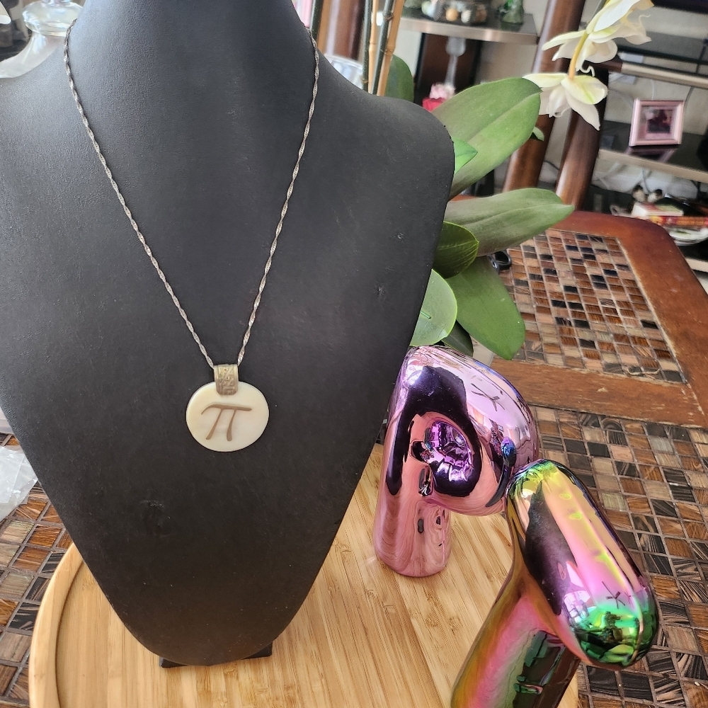 18k GP necklace & PI pendant